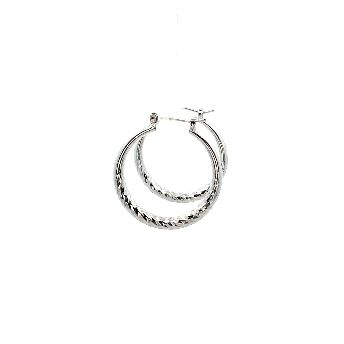 Hollow Round Design Earring - 01