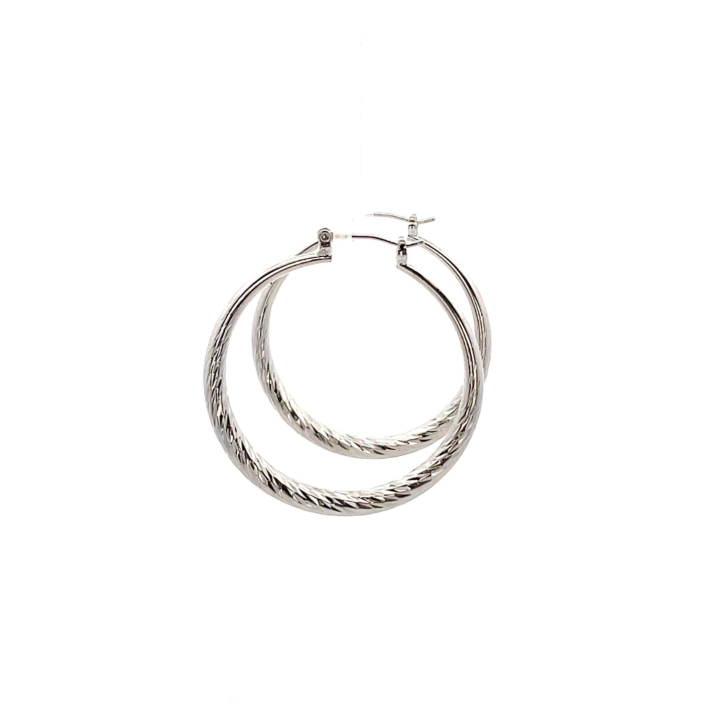 Hollow Round Design Earring - 02