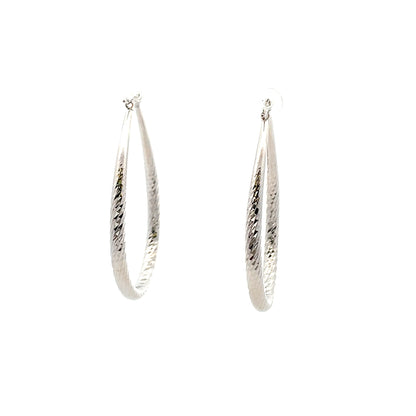 Hollow Oval Design Earring - 08