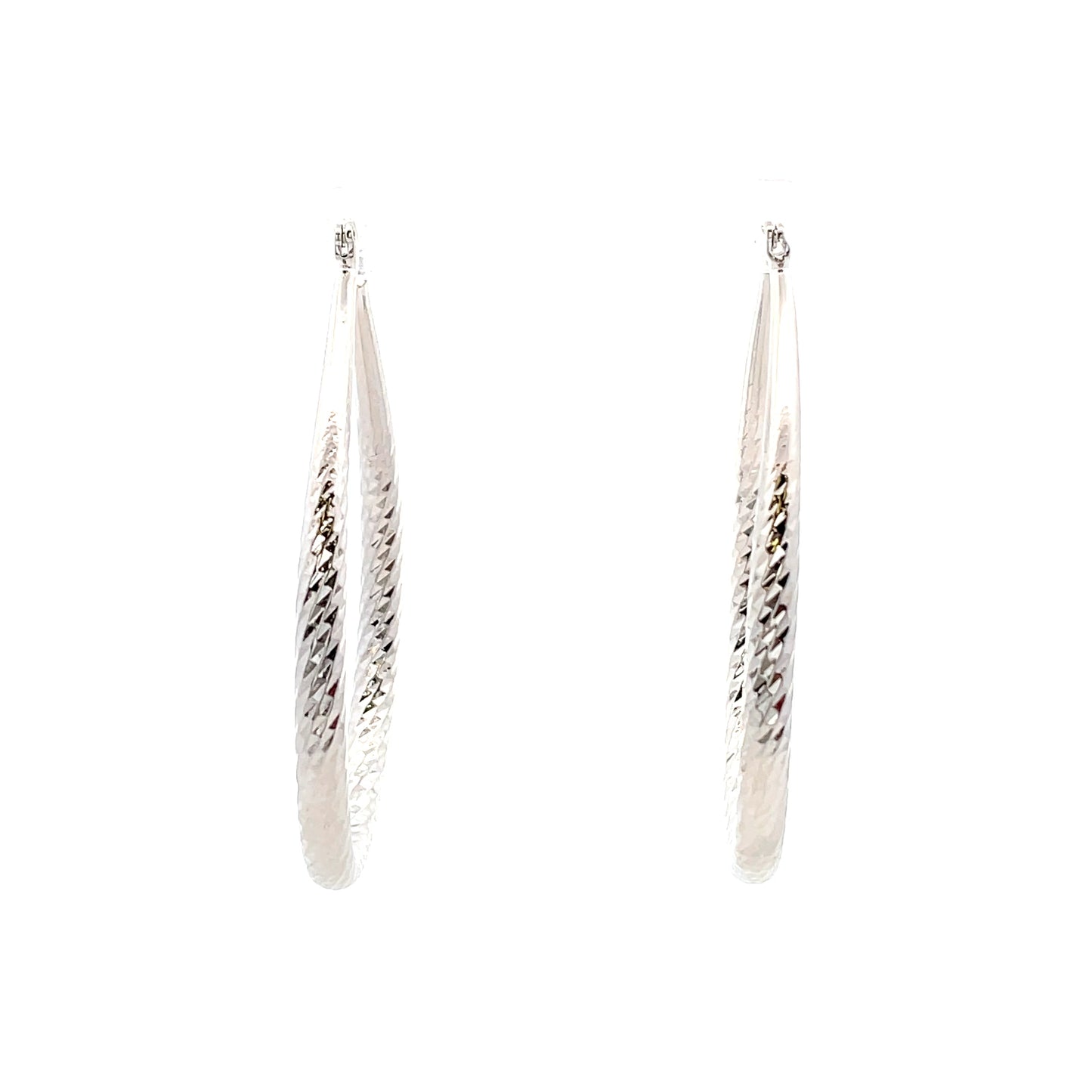 Hollow Oval Design Earring - 09