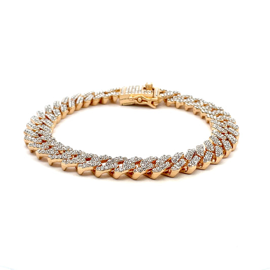 Iced Out Diamond Bracelet - #510