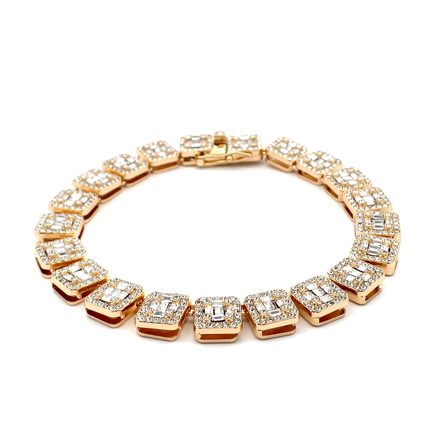 Iced Out Diamond Bracelet - #1208