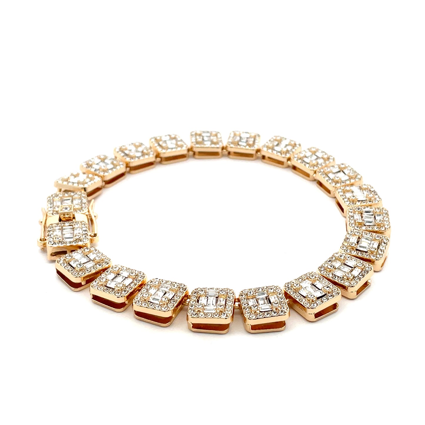 Iced Out Diamond Bracelet - #1208