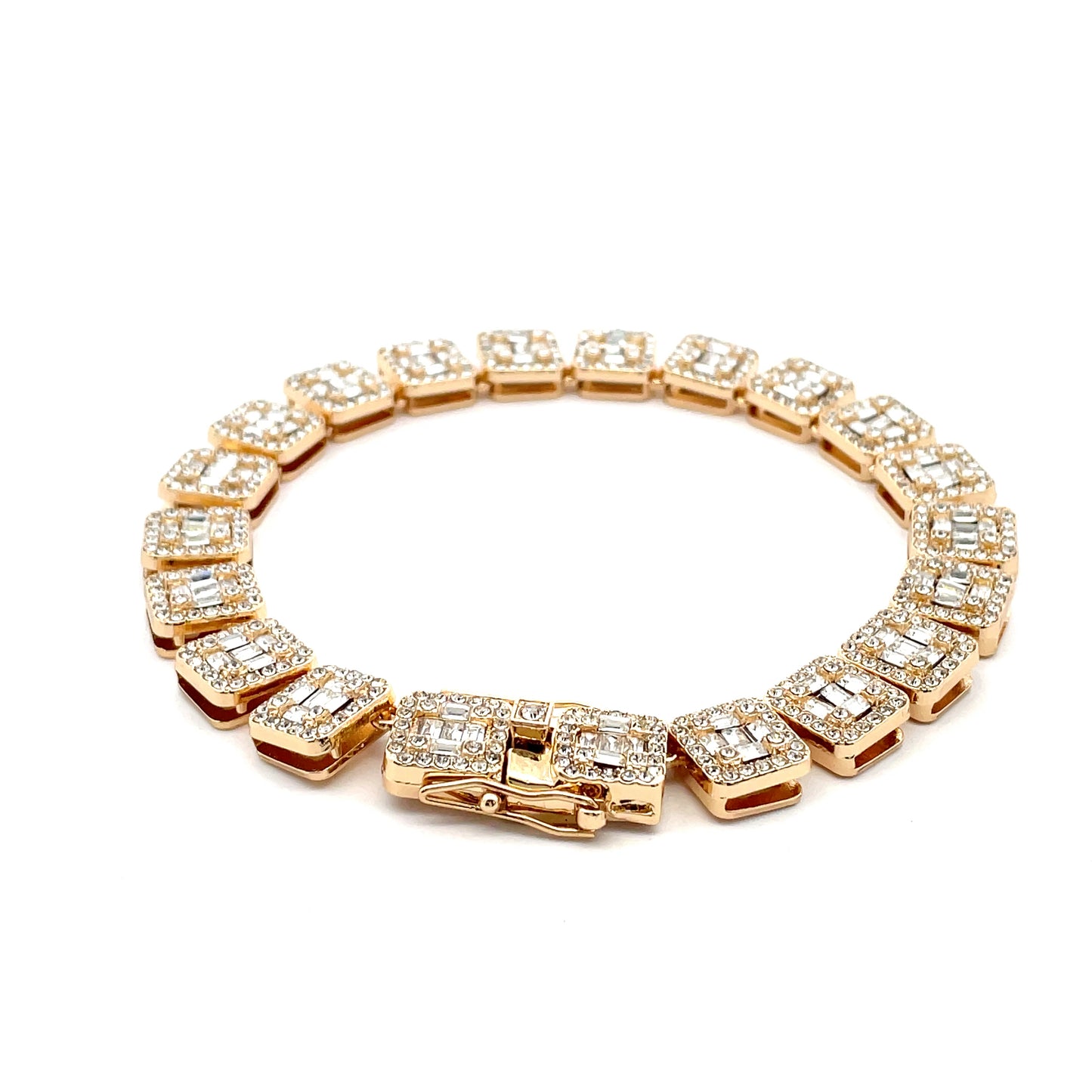 Iced Out Diamond Bracelet - #1208