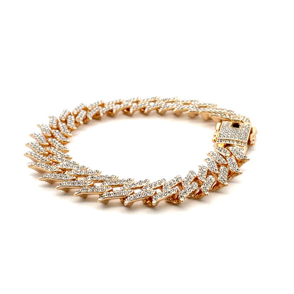 Iced Out Diamond Bracelet - #1308