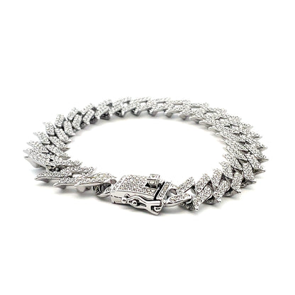 Iced Out Diamond Bracelet - #1608
