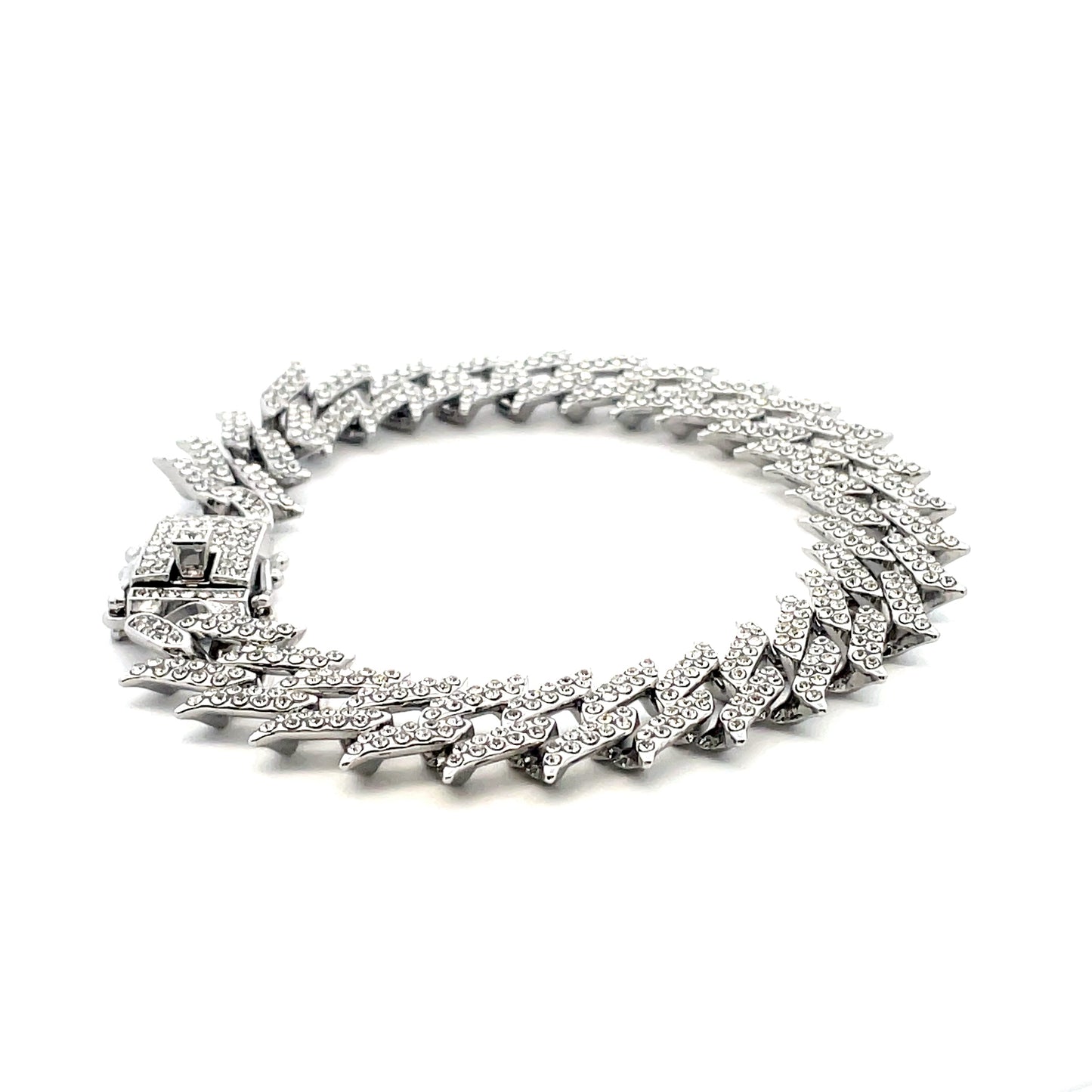 Iced Out Diamond Bracelet - #1608