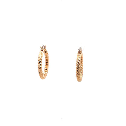 Aluminum Hoop Earring - 203