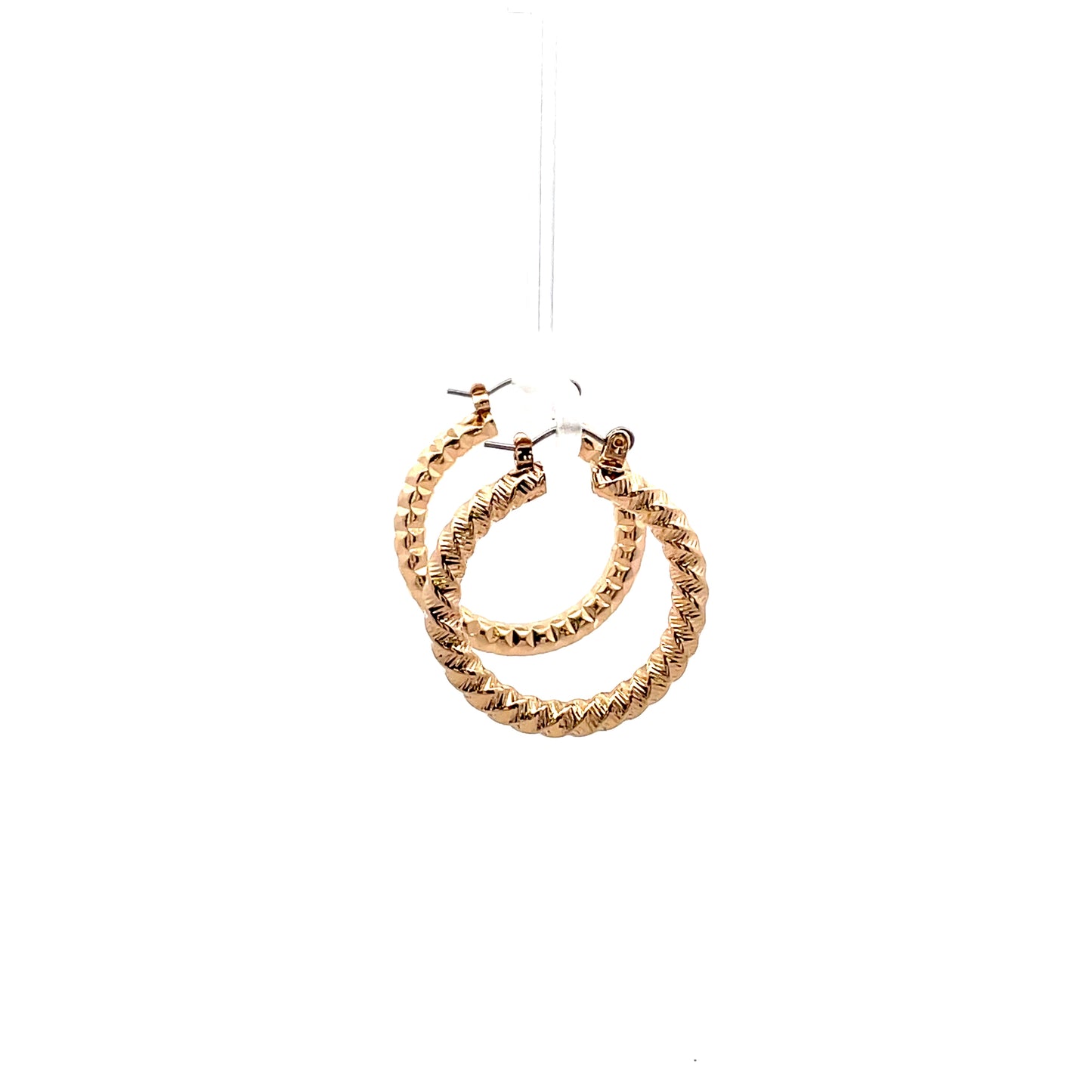 Aluminum Hoop Earring - 203