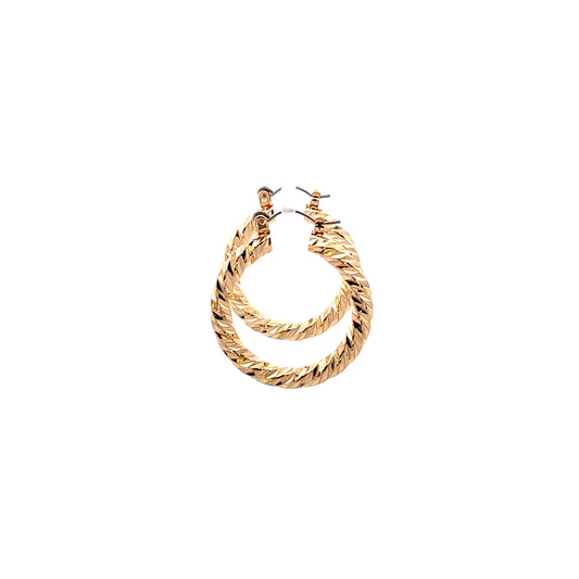 Aluminum Hoop Earring - 303