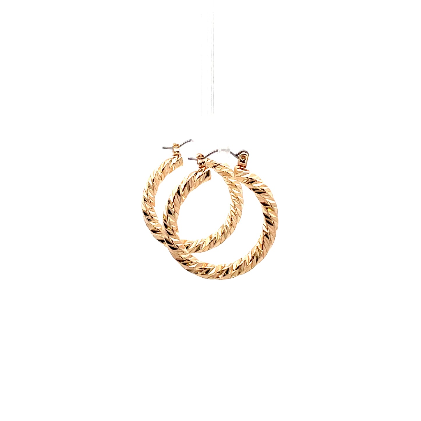 Aluminum Hoop Earring - 303