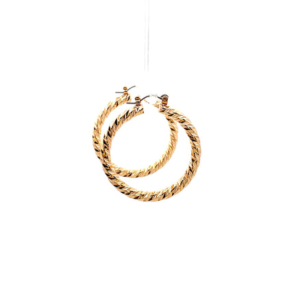 Aluminum Hoop Earring - 304