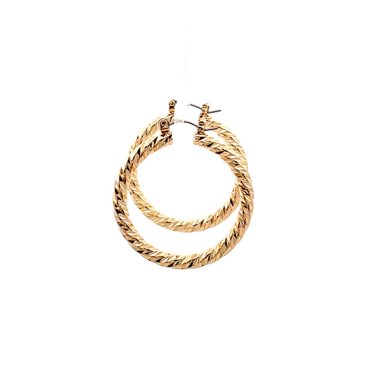 Aluminum Hoop Earring - 305