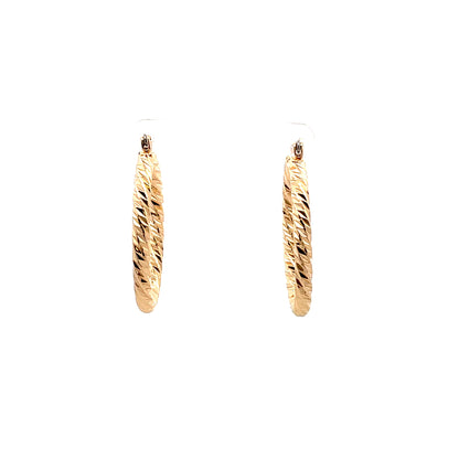 Aluminum Hoop Earring - 305