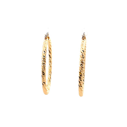 Aluminum Hoop Earring - 306