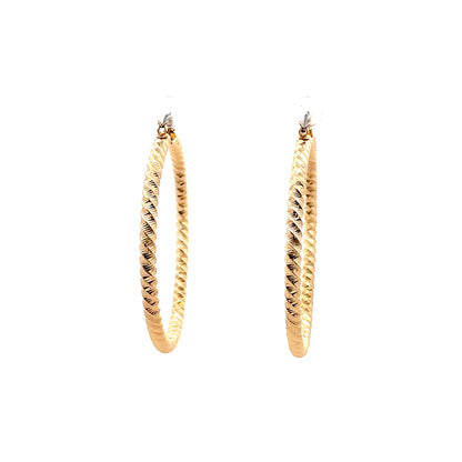 Aluminum Hoop Earring - 406