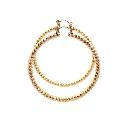 Aluminum Hoop Earring - 407