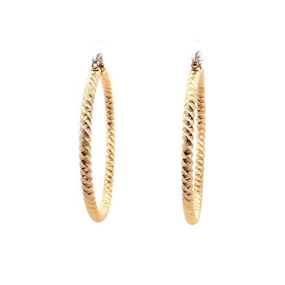 Aluminum Hoop Earring - 407