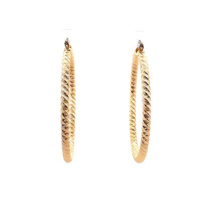 Aluminum Hoop Earring - 407