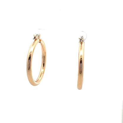Aluminum Hoop Earring - 105