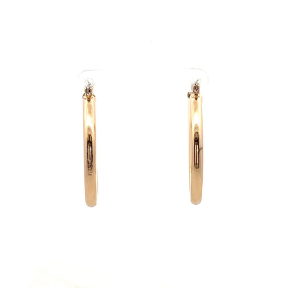 Aluminum Hoop Earring - 105