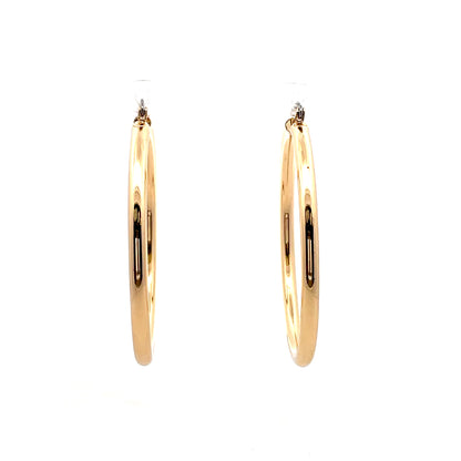 Aluminum Hoop Earring - 107
