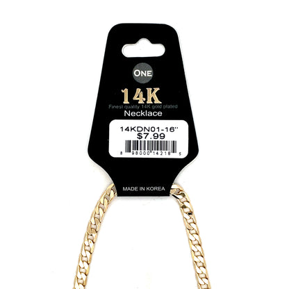 14K Kids Necklace - Design #01