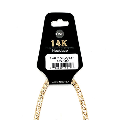 14K Kids Necklace - Design #02