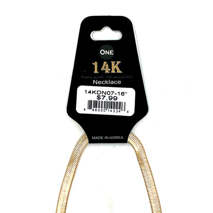 14K Kids Necklace - Design #07