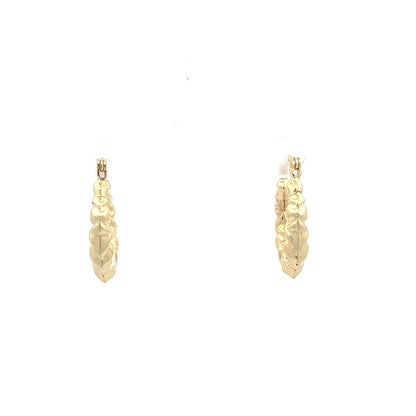 Hug&Kiss Shrimp and Bamboo Mini Earrings - 02