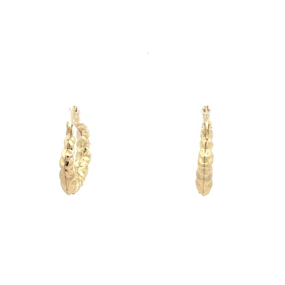 Hug&Kiss Shrimp and Bamboo Mini Earrings - 02