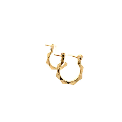 The One Design Pincatch Hoop Earrings - Style 10