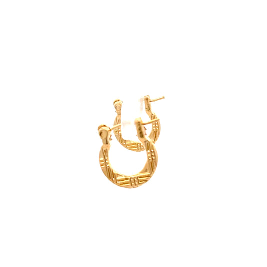 The One Design Pincatch Hoop Earrings - Style 11