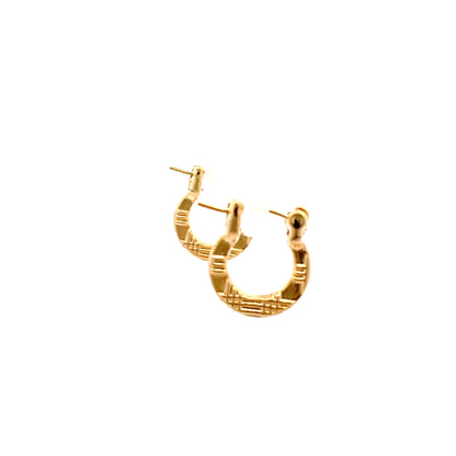 The One Design Pincatch Hoop Earrings - Style 11