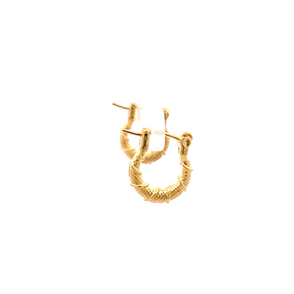 The One Design Pincatch Hoop Earrings - Style 12