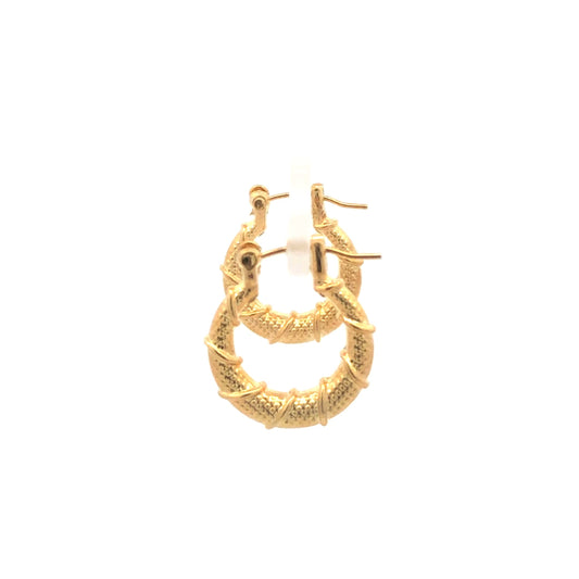 The One Design Pincatch Hoop Earrings - Style 24