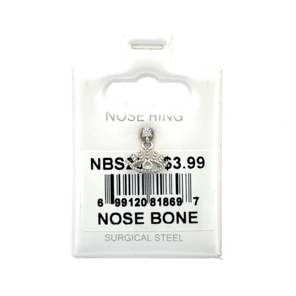 Stainless Steel Nose Ring - Bone #20
