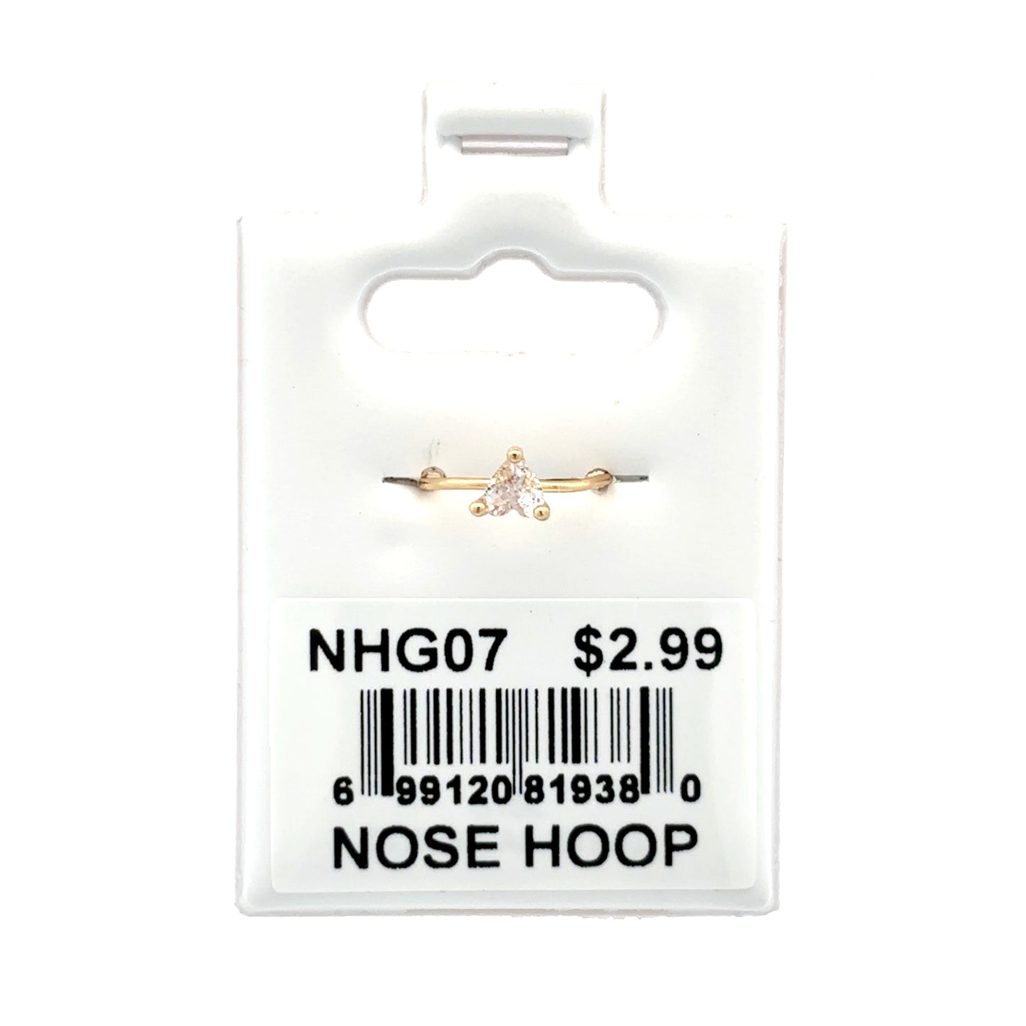 Stainless Steel Nose Ring - Hoop #07