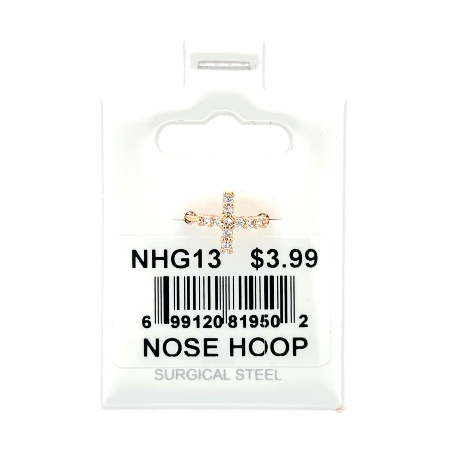 Stainless Steel Nose Ring - Hoop #13