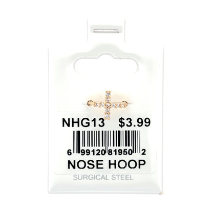 Stainless Steel Nose Ring - Hoop #13