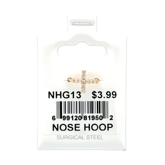 Stainless Steel Nose Ring - Hoop #13