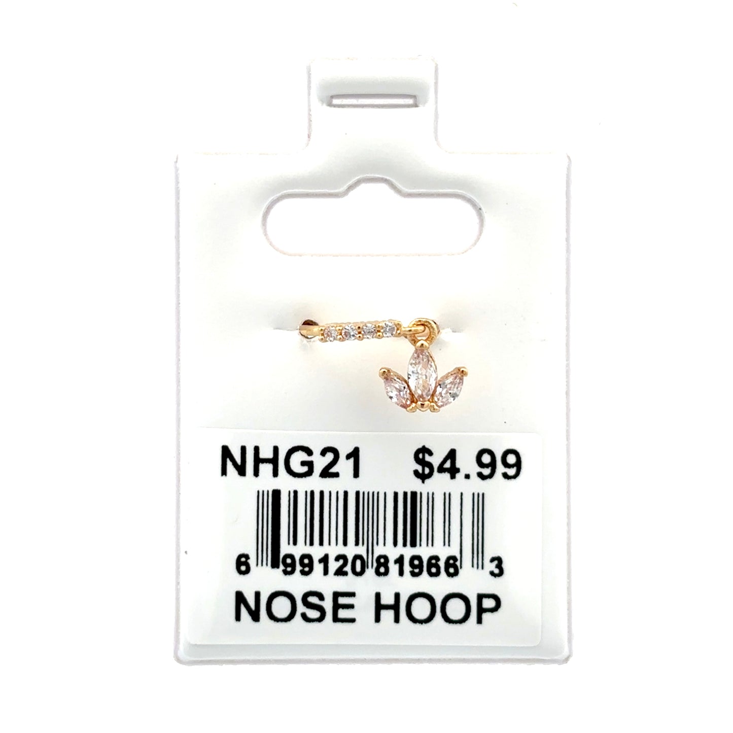 Stainless Steel Nose Ring - Hoop #21