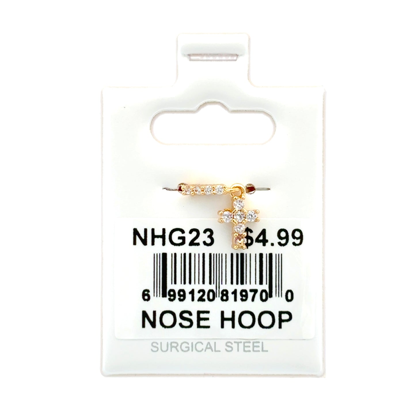 Stainless Steel Nose Ring - Hoop #23