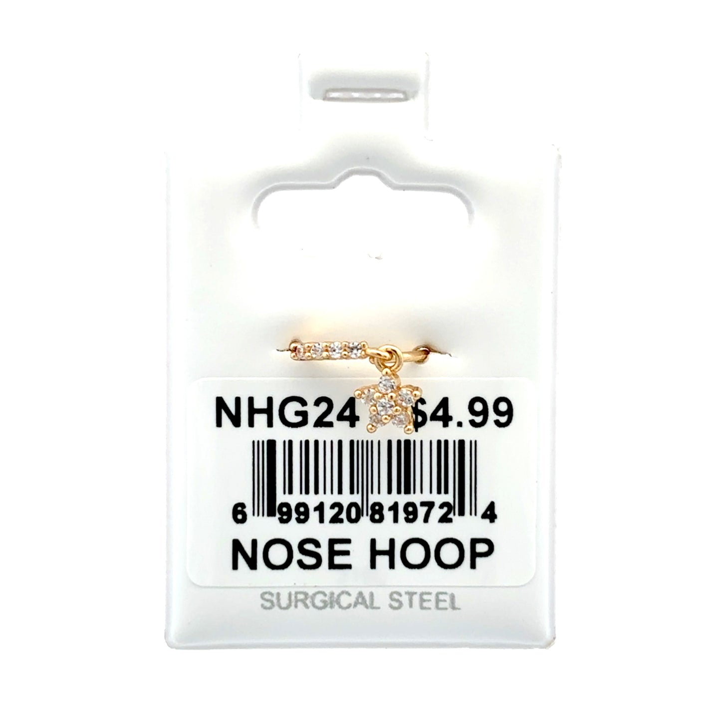 Stainless Steel Nose Ring - Hoop #24