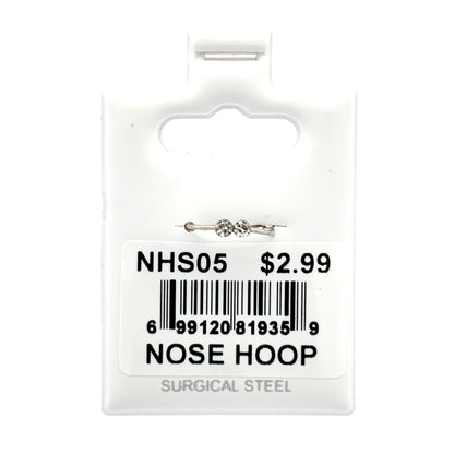 Stainless Steel Nose Ring - Hoop #05