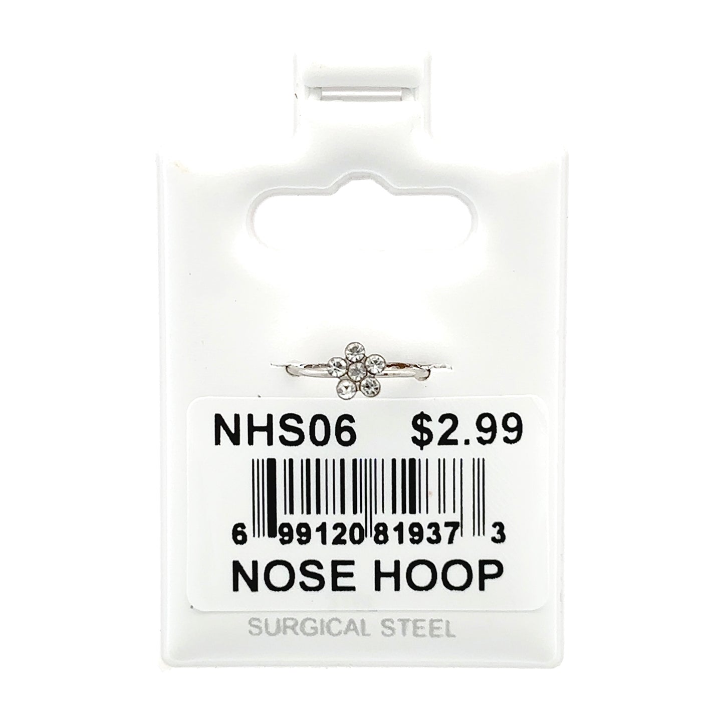Stainless Steel Nose Ring - Hoop #06