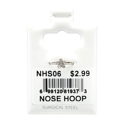Stainless Steel Nose Ring - Hoop #06