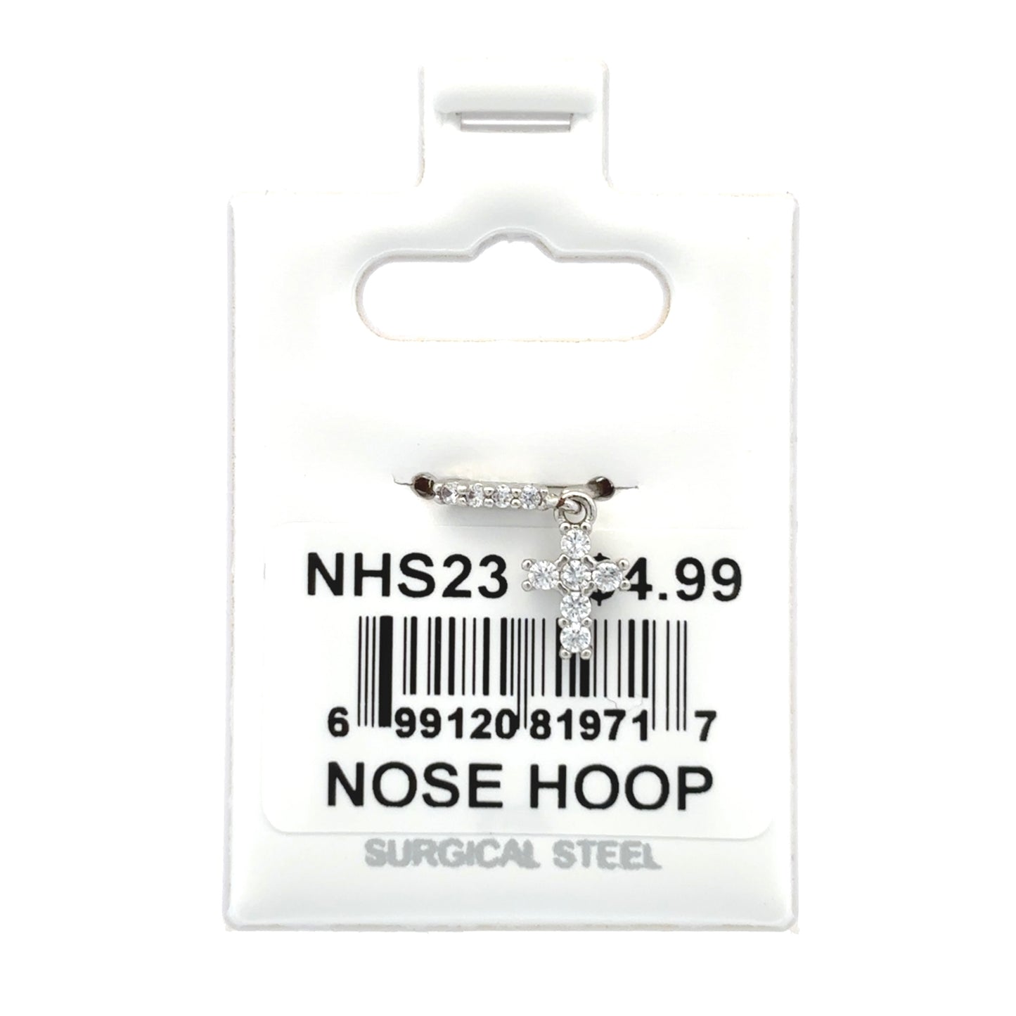 Stainless Steel Nose Ring - Hoop #23