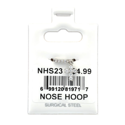 Stainless Steel Nose Ring - Hoop #23
