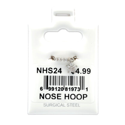 Stainless Steel Nose Ring - Hoop #24